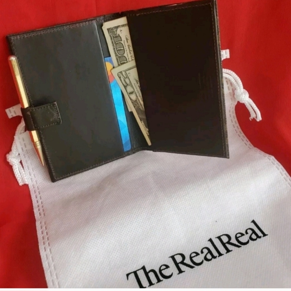 Louis Vuitton Wallet/Card Holdet With Gold Pencil